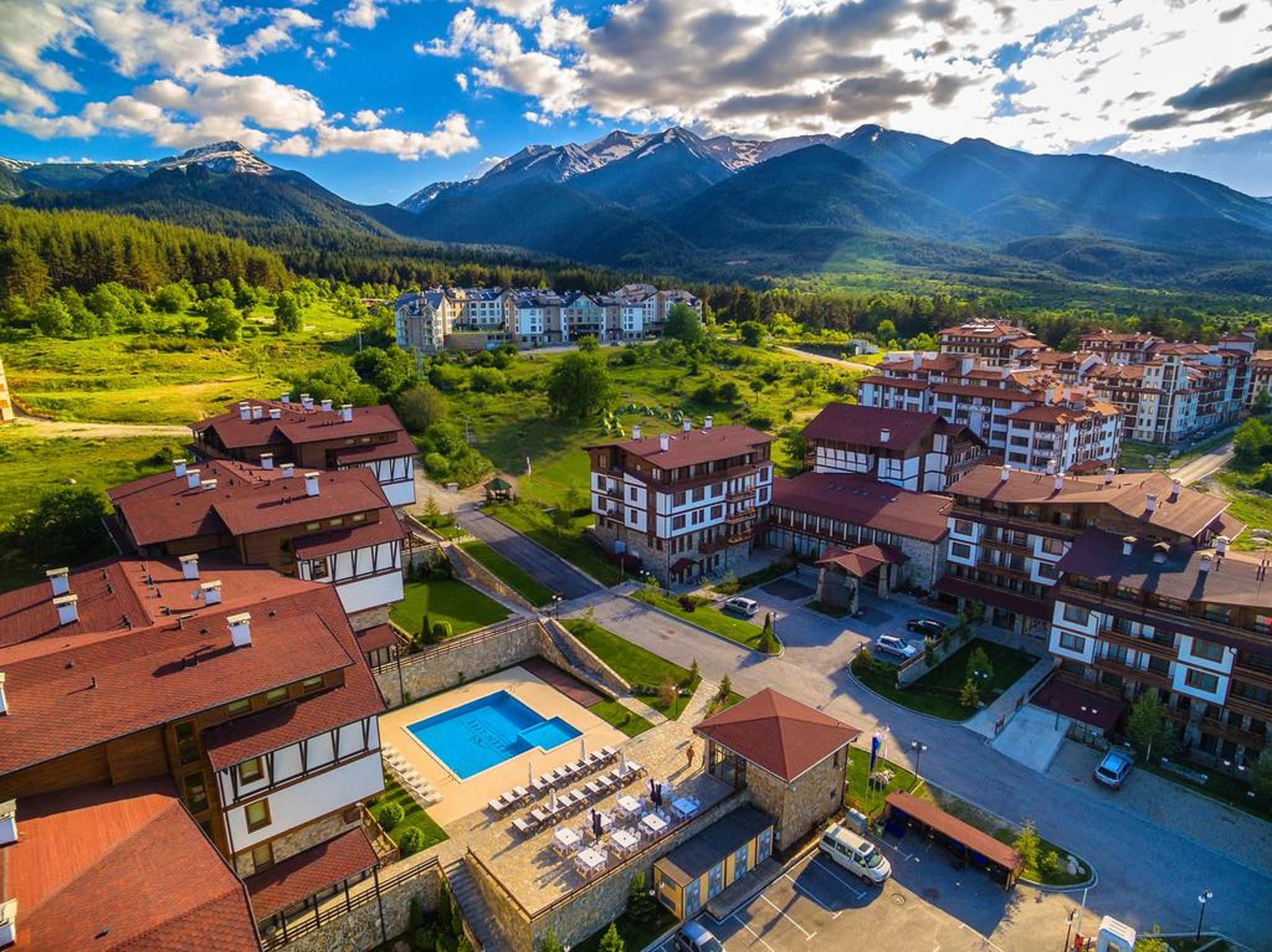 Green Life Bansko Bagian luar foto